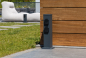 Preview: ChiliTec Steckdosensäule 4-fach Anthrazit IP44 Aussensteckdose 23445