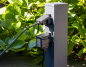 Preview: ChiliTec Steckdosensäule 4-fach Anthrazit IP44 Aussensteckdose 23445