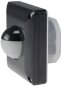 Preview: PIR Bewegungsmelder 190° IP65 2/3-Draht Technik anthrazit Unterputz 23621