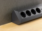 Preview: 4-fach Steckdosenblock + 2x USB A+C 3,1A schwarz Aufbausteckdosen 23790