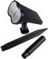 Preview: ChiliTec LED Solar Gartenstrahler mit Erdspieß und Dämmerungssensor IP65 23859