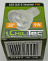 Preview: ChiliTec LED Strahler GU10 "P90" neutralweiß 896lm 9W 38° 4146K 23875