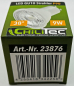 Preview: ChiliTec LED Spot GU10 "P90" warmweiß 840lm 9W 38° 3061K 23876