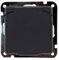 Preview: MILOS Steckdose mit Deckel IP44 Schutzkontakt UP Anthrazit inkl. Rahmen 23881