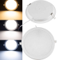 Preview: LED Licht-Panel "CKP-22 CCT" 22W 3000/4000/6200K Ø223mm Einbauleuchte 23888