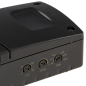 Preview: ChiliTec IP65 HF-Bewegungsmelder "CT-HFB 65" Aufputz 3-Draht 180° Schwarz 24056