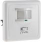 Preview: Bewegungsmelder 160° IP20 "CT-AB160" IR & Akkustiksensor 3-Draht weiß Unterputz 24058