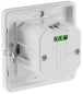 Preview: Bewegungsmelder 160° IP20 "CT-AB160" IR & Akkustiksensor 3-Draht weiß Unterputz 24058