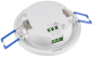 Preview: PIR Bewegungsmelder für Deckeneinbau + Aufputz 360°, LED geeignet, 8m Detektion, weiß, 24061