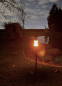 Preview: ChiliTec Solar LED-Fackel CT-BELO 64 IP65 1600K Erdspieß max.H64,5cm 24069