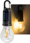 Preview: ChiliTec LED Solar Glühlampe "CT-KL3" mit Akku, Haken / Karabiner, Warmweiss 3000K 24095