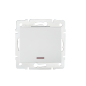 Preview: LOGI Schalter Ein-/Ausschalter mit LED Weiss Unterputz 25078