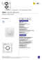 Preview: LOGI Drehdimmer 500W ohne Rahmen Unterputz 25082