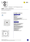 Preview: LOGI Multimedia-Durchgangsdose, TV Dose UP Weiss 25097