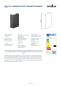 Preview: Nordlux LED Wandleuchte Fold 10 Seaside 2x3.75W IP54 Aussenleuchte schwarz 2518031203