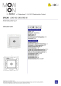 Preview: LOGI Antennenbuchse Typ F, F-Stecker Antennendose UP Weiss 27126