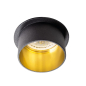 Preview: Einbauleuchte SPAG S B/G Einbau-Downlight schwarz gold Kanlux 27322