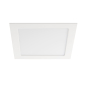 Preview: LED Panel 4000K Einbauleuchte KATRO 18W Downlight weiß eckig 28943
