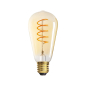 Preview: LED Lampe ST64 1800K E27 4W Filament Leuchte XLED 250Lm extra warm 33517