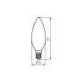 Preview: LED Kerze XLEDIM C35 2700K E14 dimmbar 5,9W Leuchtmittel 806Lm warmweiss 35278