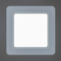 Preview: LED Downlight TAVO 5W CCT 3000/4000/6000K quadratisch weiss IP44/20 Kanlux 36529