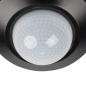 Preview: Bewegungsmelder 3x PIR SENTO-O-WT-B H360° Einbau Aufbau schwarz/weiss Kanlux 37367
