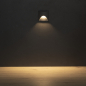 Preview: LED Treppenleuchte EXIN grau 3000K IP65 eckig 2,5W 50Lm 230V 39128