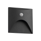 Preview: LED Treppenlicht mit Bewegungsmelder EXIN grau 4000K IP65 eckig 230V 39143