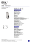 Preview: Leitungsschutzschalter Ideal KMB10-B20/1 39339