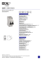 Preview: Leitungsschutzschalter Ideal KMB10-B25/2 39344