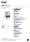 Preview: Leitungsschutzschalter Ideal KMB10-C20/3 39384