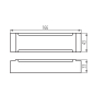Preview: Elektronischer Transformator TRETO IP67 24V 100W LED-Trafo Kanlux 39517