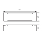 Preview: LED-Trafo TRETO IP67 12V 150W Elektronischer Transformator Kanlux 39518