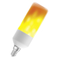 Preview: OSRAM LED STAR FLAME STICK Flammenlampe Lampe E14 0,5W extra warmweiss 1500K