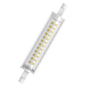Preview: OSRAM R7s LED Stablampe 118 mm 12W warmweiß 2700K 1521Lm