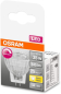 Preview: OSRAM MR11 LED Strahler GU4 4,5W 36° 2700K warmweiss 345Lm 12V dimmbar