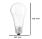 Preview: Osram LED Lampe SUPERSTAR E27 14W 2700K warmweiss 1521Lm dimmbar