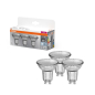 Preview: 3er Pack OSRAM LED BASE PAR16 GU10 LED Strahler 4.3W 36° 4000K neutralweiss 350Lm