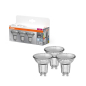 Preview: 3er Pack OSRAM LED BASE PAR16 GU10 LED Strahler 4.3W 36° 4000K neutralweiss 350Lm