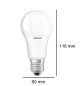 Preview: 3er Set Osram LED Lampe E27 14W 4000K neutralweiss 1521Lm