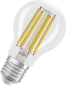 Preview: Osram LED Lampe E27 7,2W 3000K warmweiss 1521Lm A60 klar