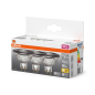 Preview: 3er Pack OSRAM MR16 LED Spot GU5.3 3,8W 36° 2700K warmweiss 345Lm 12V