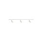 Preview: Schienenleuchte 3 Phasen Stromschiene ALTEAR SET 1M3S W Kanlux 45923