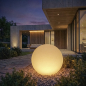 Preview: Gartenleuchte STONO 20 MLK E27 IP65 Kugelleuchte Kanlux 45930