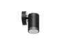Preview: Aussenwandleuchte RADILO EL 1X B schwarz IP44 GU10 Kanlux 46200