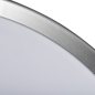 Preview: LED Deckenlampe LIXAN CCT 3000-6500K FB dimmbar Ø385 weiß / silber Kanlux 46280