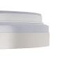 Preview: LED Deckenlampe LIXAN CCT 3000-6500K FB dimmbar Ø385 weiß / silber Kanlux 46280