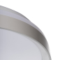 Preview: LED Deckenlampe LIXAN CCT 3000-6500K FB dimmbar Ø385 weiß / silber Kanlux 46280