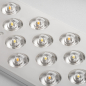 Preview: LED Deckenlampe LIXAN CCT 3000-6500K FB dimmbar Ø385 weiß / silber Kanlux 46280