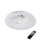 Preview: Kanlux LED Deckenleuchte PLAVE PAN CCT+RGB Ø485 mit Ventilator + FB 46370